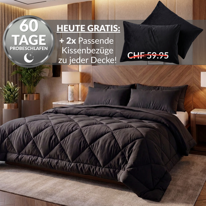 NoCover® 2in1 Bettdecke - Die Bettdecke, die du nie mehr beziehen musst