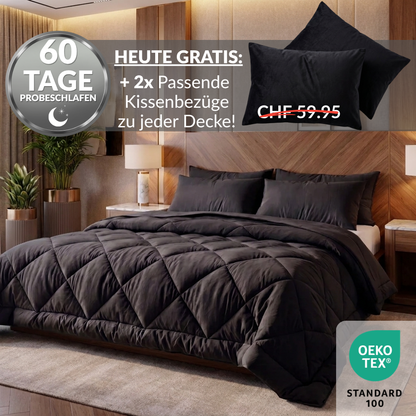 NoCover® 2in1 Bettdecke - Die Bettdecke, die du nie mehr beziehen musst