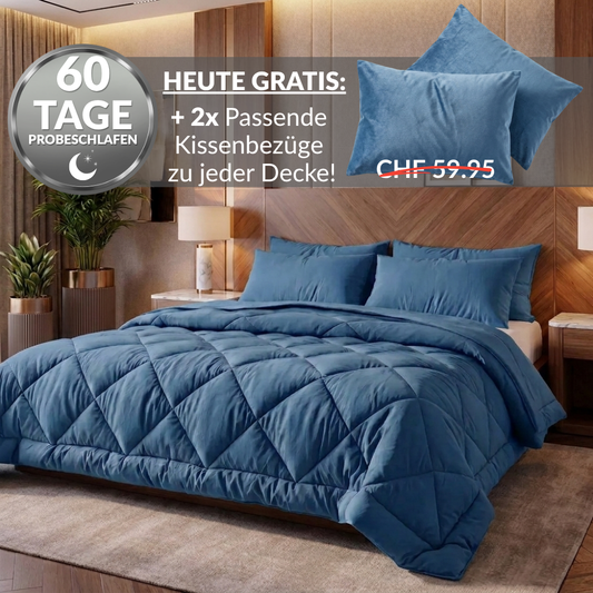 NoCover® 2in1 Bettdecke - Die Bettdecke, die du nie mehr beziehen musst