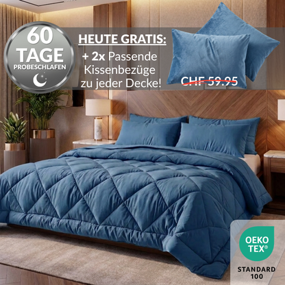 NoCover® 2in1 Bettdecke - Die Bettdecke, die du nie mehr beziehen musst