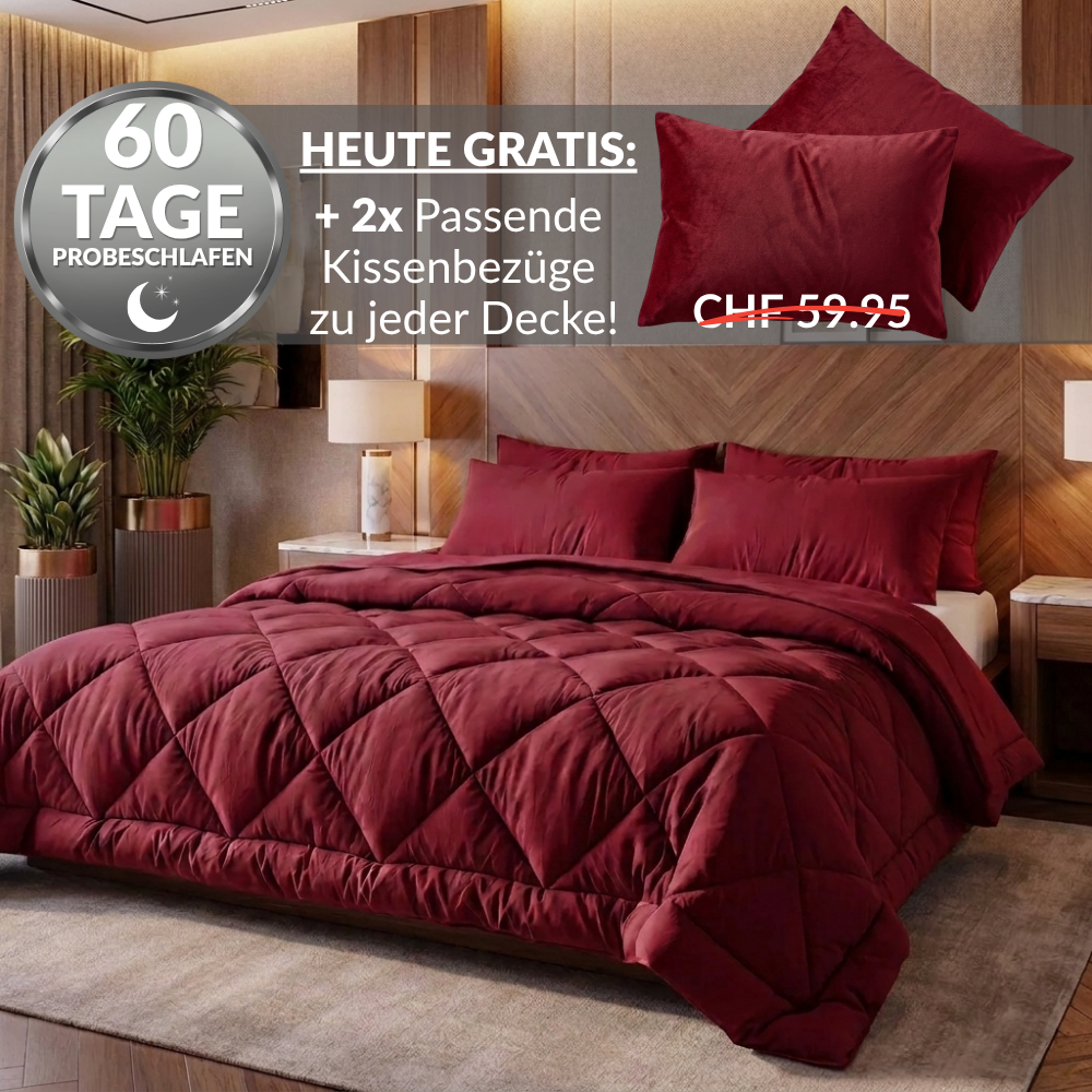 NoCover® 2in1 Bettdecke - Die Bettdecke, die du nie mehr beziehen musst