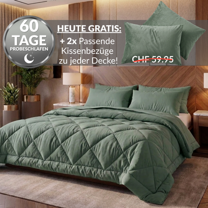 NoCover® 2in1 Bettdecke - Die Bettdecke, die du nie mehr beziehen musst