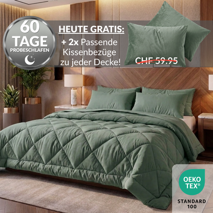 NoCover® 2in1 Bettdecke - Die Bettdecke, die du nie mehr beziehen musst