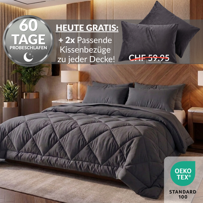 NoCover® 2in1 Bettdecke - Die Bettdecke, die du nie mehr beziehen musst