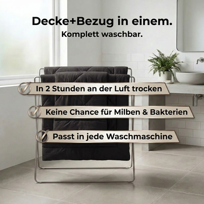 NoCover® 2in1 Bettdecke - Die Bettdecke, die du nie mehr beziehen musst